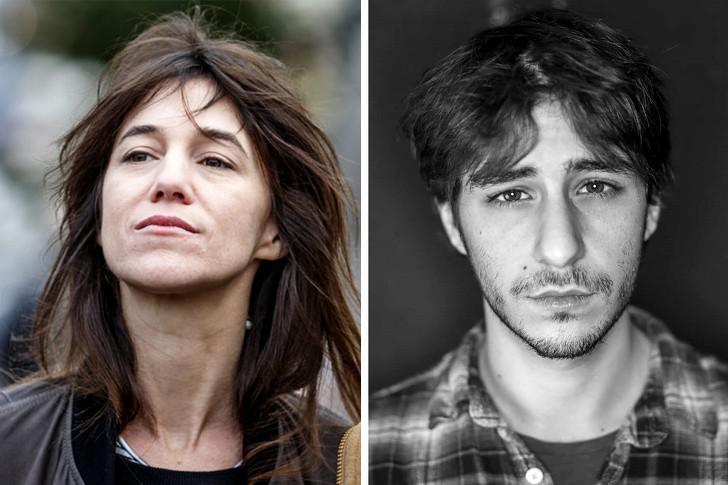 Scaronarlote Geinsbūra un... Autors: matilde Interesanti: 17 slavenību bērni, kuri ir vecāku kopijas vai pilnīgi pretstati