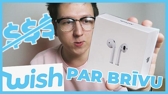 Apple Airpods par 1$? Lēti produkti no Wish.com