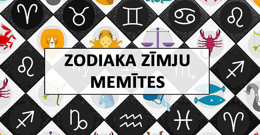 Memītes par visām zodiaka zīmēm