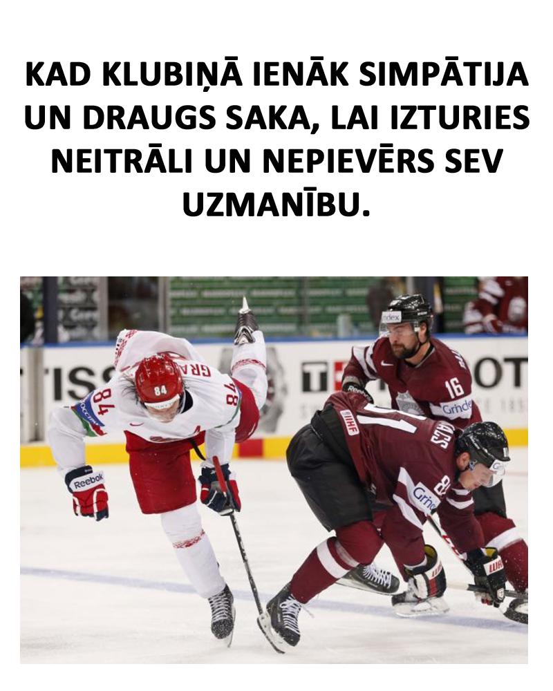 Autors: Dzerbudists 24 episkas memes par hokejistiem un parasto dzīvi