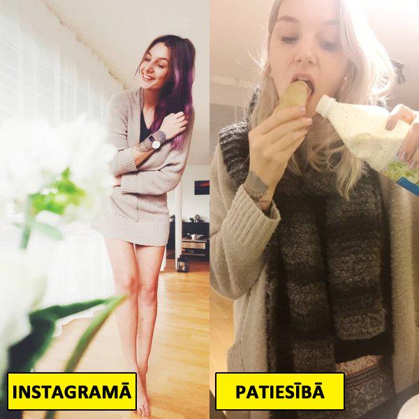 Autors: matilde «Instagrams» vs «Realitāte»: lūk, kā patiesībā viss izskatās