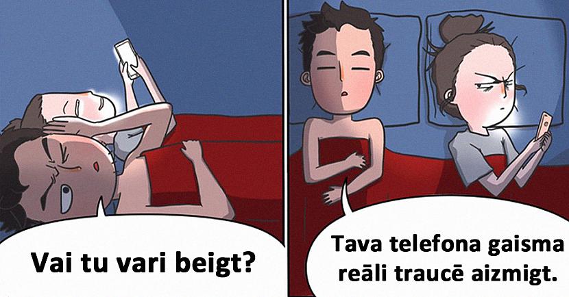 Autors: matilde Astoņas ilustrācijas par tipiskām attiecībām, kurās daudzi sevi var atpazīt