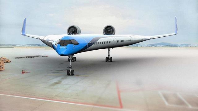 Autors: es tēvocis Laineris Flying-V - nākotnes pasažieru lidmašīna