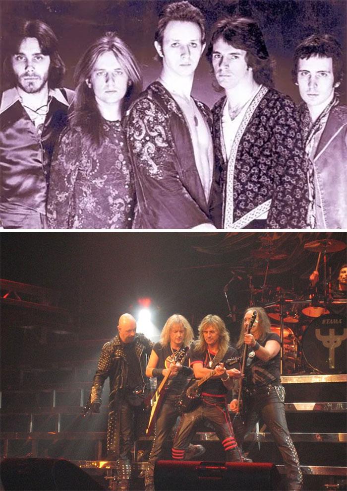 nbspJudas Priest ir 1968... Autors: matilde Leģendāru grupu fotogrāfijas pirms un pēc viņi kļuva slaveni