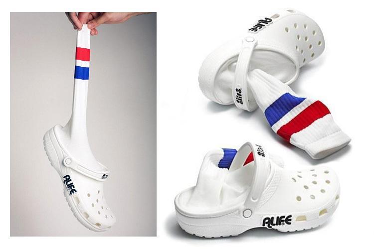 Jaunais sandaļu veids... Autors: Bitchere Alife iepazīstina ar jauniem ''Crocs'' vasarai