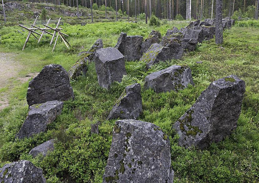 Akmens bluķu krāvumi Autors: Acetons Salpa līnija (Salpalinja)