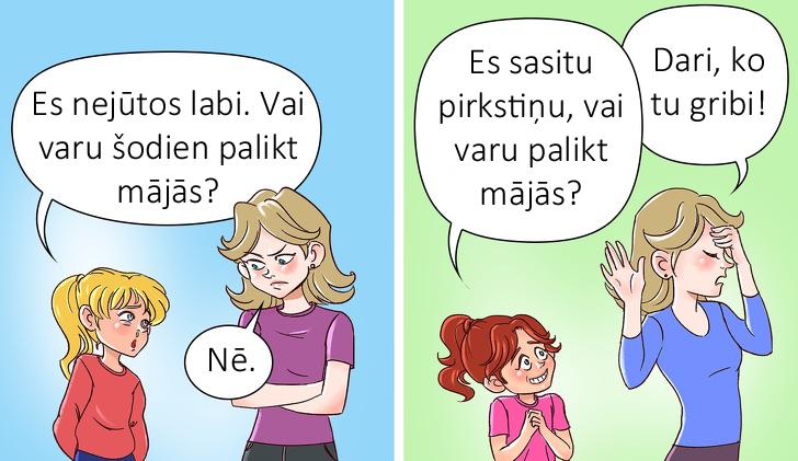 nbspBieži vien mammas ir... Autors: matilde 12 ilustrācijas, kurās perfekti attēlotas māsu attiecības