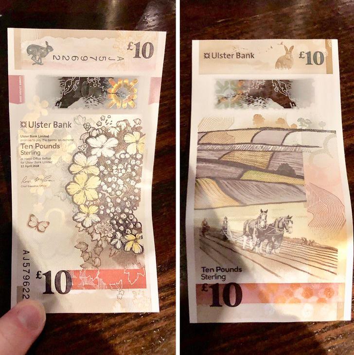 Īrijas 10 mārciņu banknote Autors: Lestets 20 fotogrāfijas no mūsu pārsteidzošās pasaules
