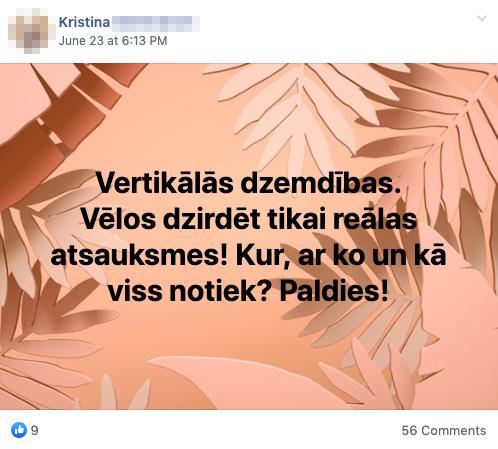 nbspSveika Kristina Par... Autors: Dzerbudists Loģiskas atbildes uz Facebook “Atsaucīgo māmiņu foruma” jautājumiem III