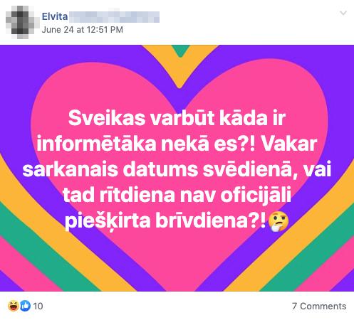nbspSveika Elvita Paldies... Autors: Dzerbudists Loģiskas atbildes uz Facebook “Atsaucīgo māmiņu foruma” jautājumiem III