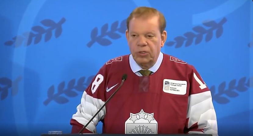 Video: Kirova Lipmaņa smieklīgā runa 2018. gada IIHF ceremonijā