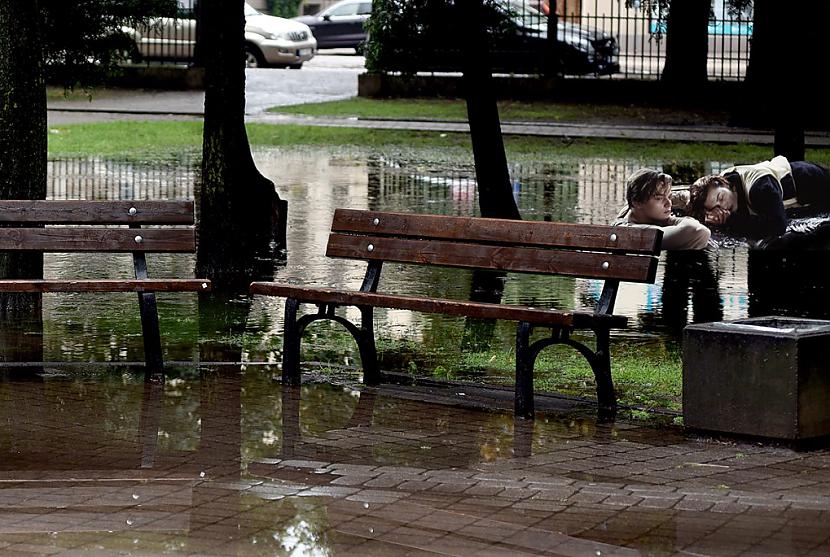 Autors: Dzerbudists Šokējoši kadri no Rīgas plūdiem