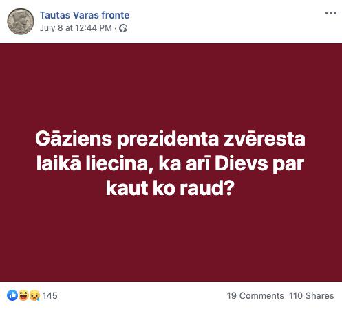 Vai arī viņa no tā ir ļoti... Autors: Dzerbudists Aktualitātes politikā jebšu kartupeļu lietus