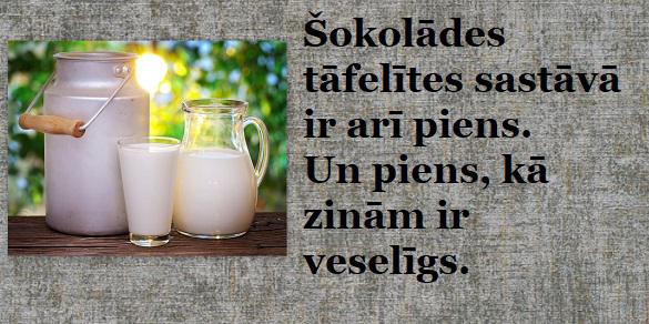 Autors: GargantijA Nenopietni par šokolādi