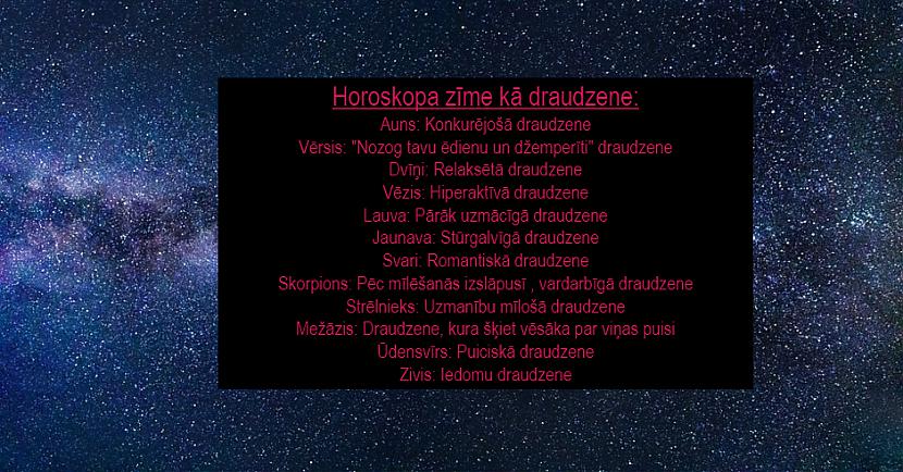 Autors: Latvian Revenger Fakti ar smaida piedevu par horoskopu zīmēm