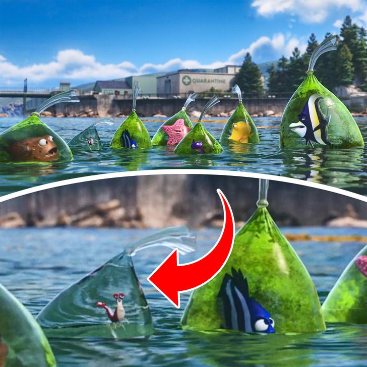nbspMultfilmānbsplaquoFinding Doryraquonbspmaisiņscaron ar garnelēm ir vienīgais kas ir tīrs jo garneles apēd visas baktērijas un netīrumu... Autors: matilde 20 interesanti fakti par populārām multfilmām, kurus zina tikai retais