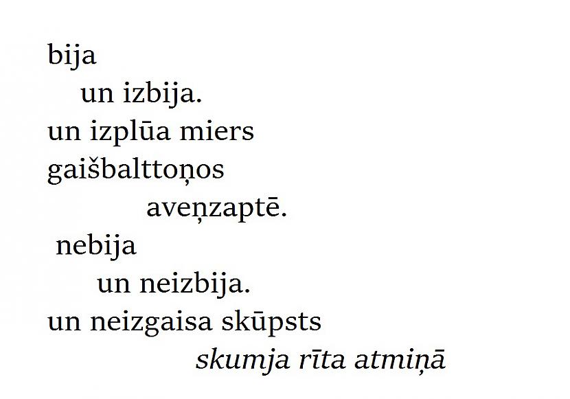 Autors: Pensionāris Mazā dzejas izlasīte.