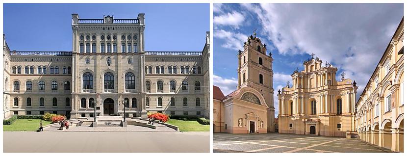 Abu galvaspilsētu Univesitātes Autors: Little rocket man Rīga vs Viļņa