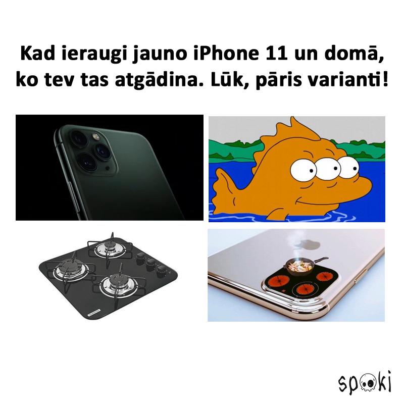Autors: matilde Smieklīgas memītes par jauno iPhone 11 ar trīs kamerām
