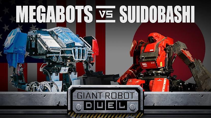 Pirms diviem gadiem... Autors: spoks0 Šonakt kāds par 170 000 USD iegādājies gigantisku MegaBots kaujas robotu.
