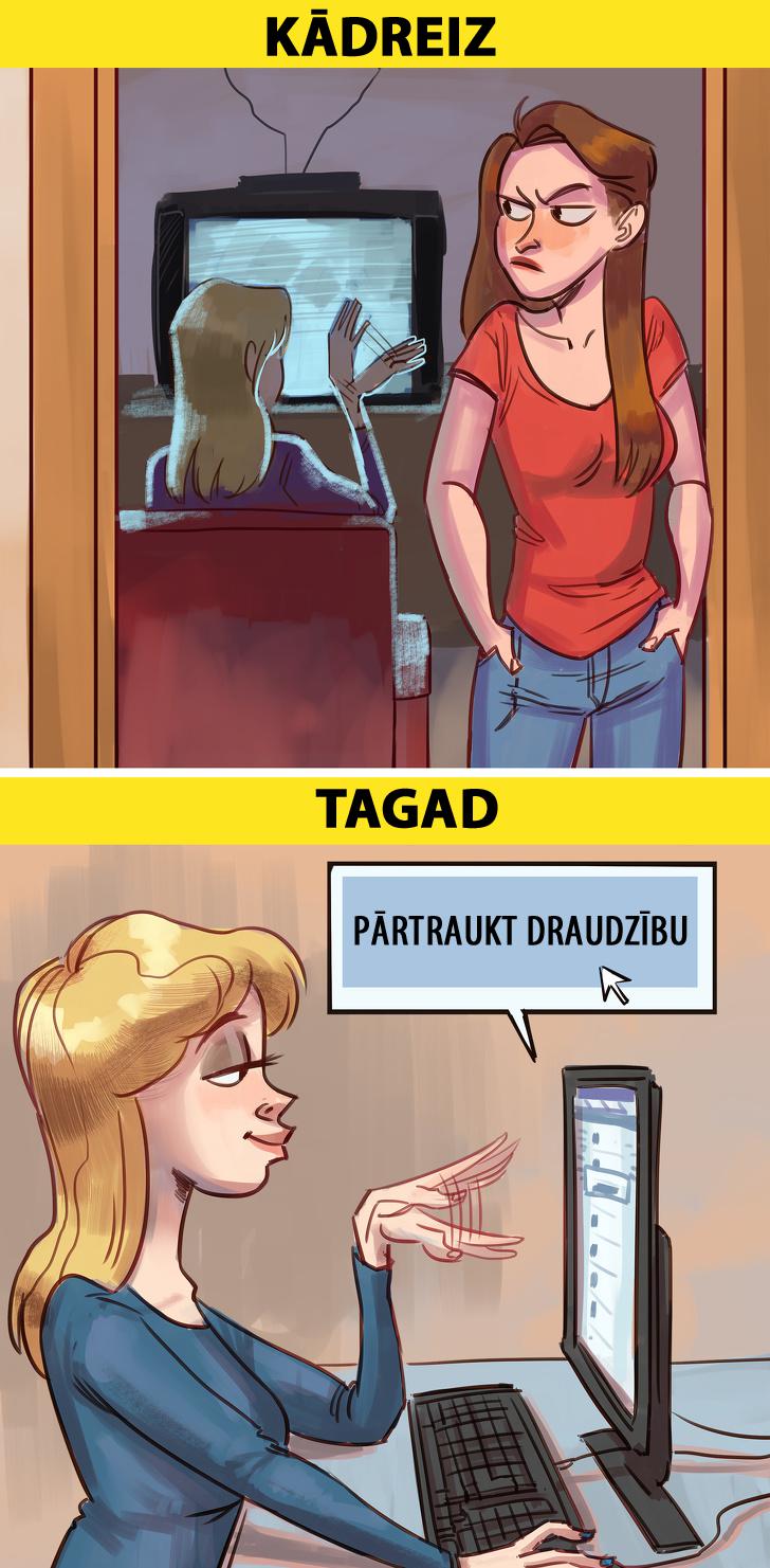 nbspJa kādreiz lai pēc... Autors: matilde 11 komiksi, kas lieliski parāda to, cik ļoti ir mainījusies mūsu dzīve