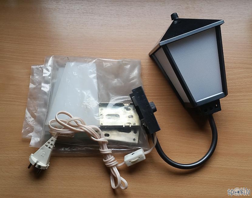 Lampa pilnīgi jauna Autors: pyrathe Retro sienas lampa "Rīga"