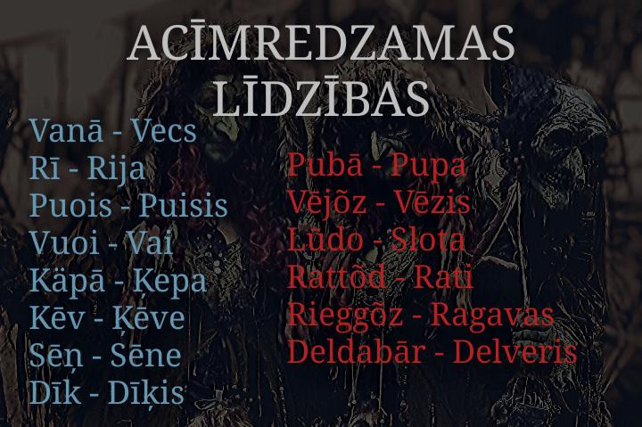 Autors: Krā Vai lībieši ir igauniski runājoši latvieši?