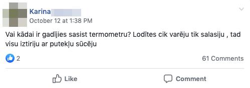 nbspSveika Karina Jā ir... Autors: Dzerbudists Loģiskas atbildes uz Facebook “Atsaucīgo māmiņu foruma” jautājumiem IV