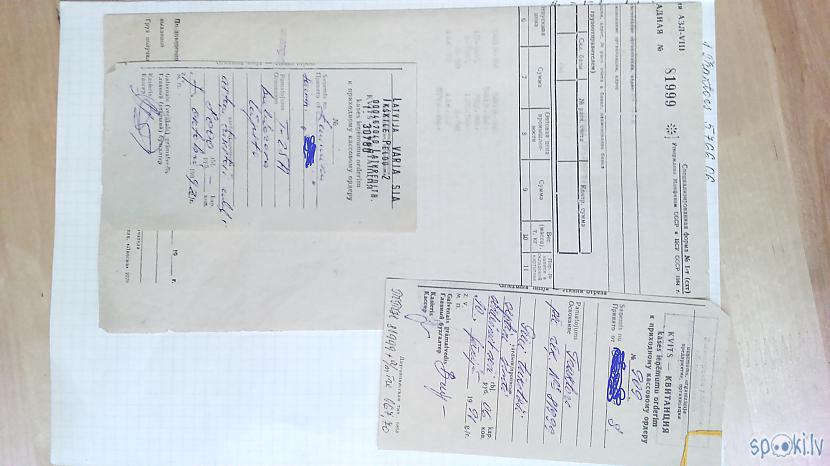 Atradu par orģinālos papīrus... Autors: Fosilija T25 traktors jeb projekts Nr. 2 (2. daļa)