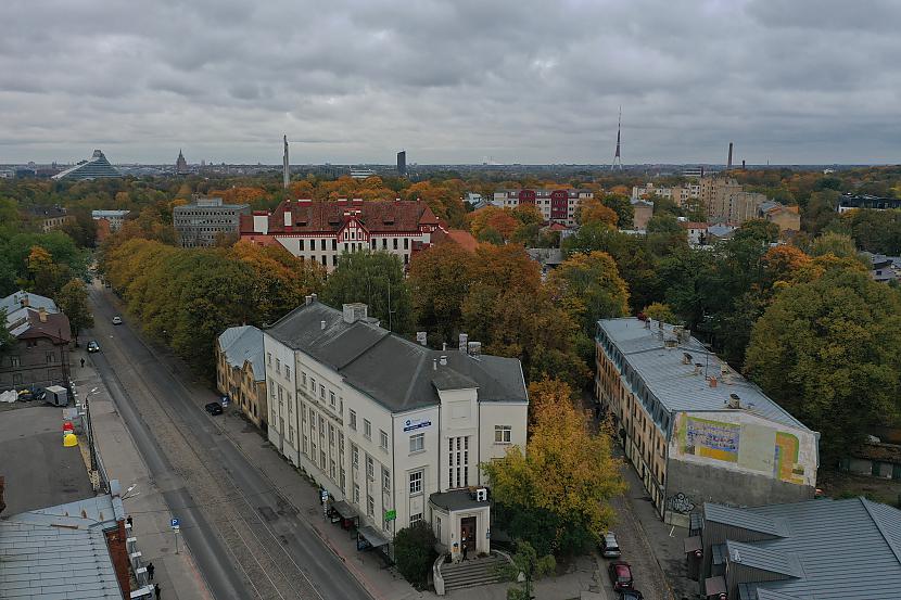 Skats uz Āgenskalna... Autors: Kirils Popons Skats uz Āgenskalnu no putna lidojuma