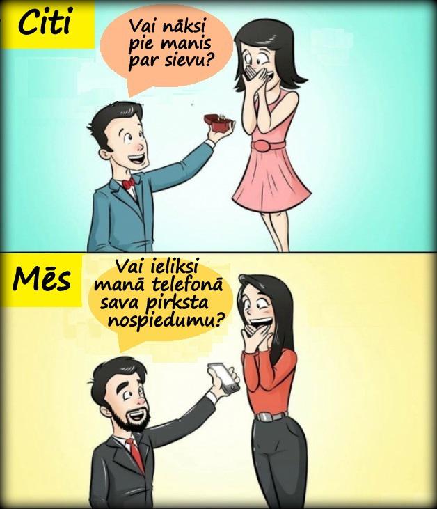 Vēlāk ar sievu satikāmies... Autors: rasiks Bilžuki par mums pašiem