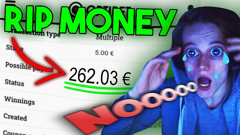 Kā 41 sekunžu laikā zaudēt 300$!