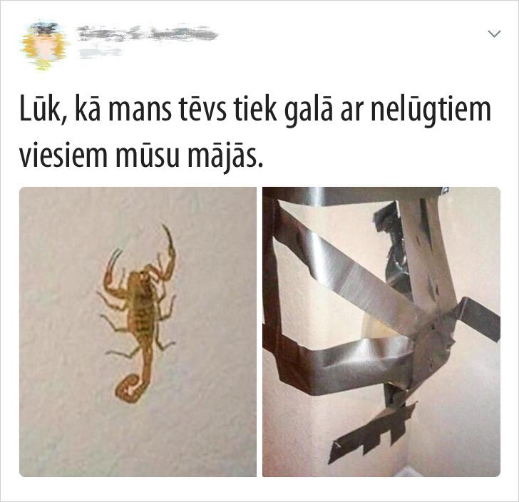 5 iemesls arī tēti var... Autors: matilde 8 lieliski iemesli, kāpēc tēti ar izcilu humora izjūtu ir vislabākie