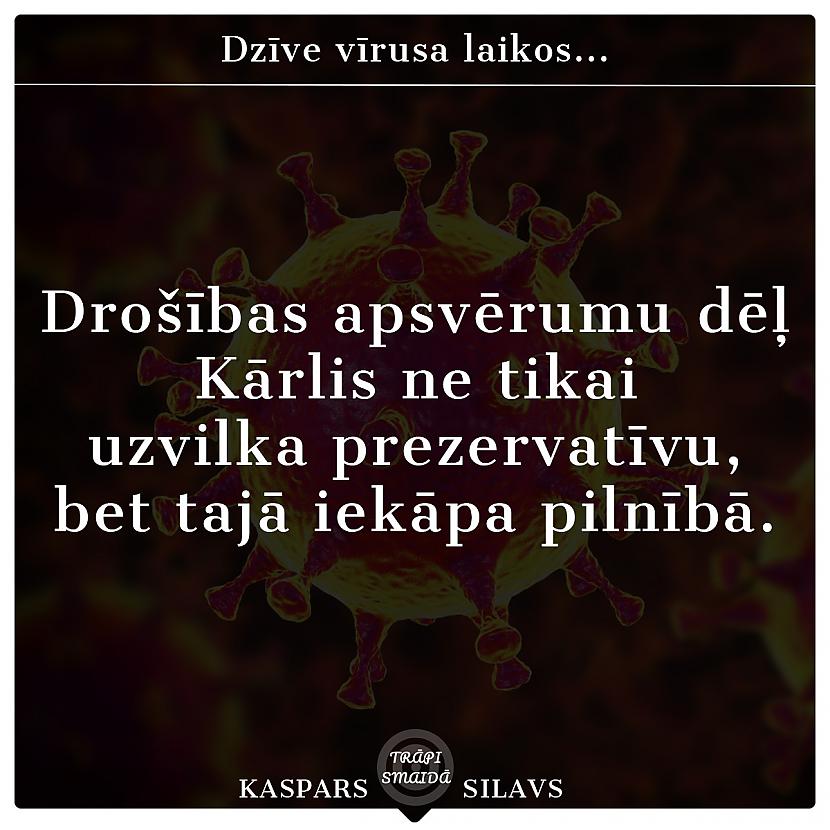 Autors: Kaspars Silavs Dzīve vīrusa laikos...