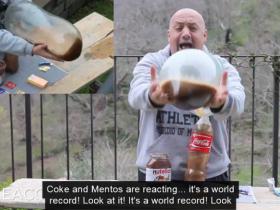 Kola,mentos,nuttel un prezervatīvs.