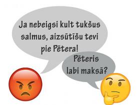 Vai Tu zini latviešu frazeoloģismus kā savus piecus pirkstus?