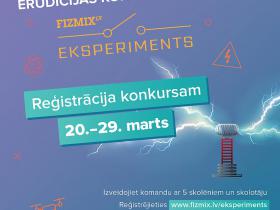 Aicina skolas pieteikties fizikas erudīcijas konkursam “FIZMIX Eksperiments”