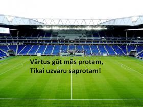 Pastāsti 7 vārdos, kā tu atbalstītu Latvijas futbola izlasi, ja tā iekļūtu PK!FN