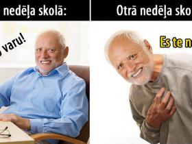 Smieklīgi attēli trešdienai: Par skolu, dzīvi, naudu un citām nedienām
