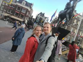 Dzimšanas dienas svinības Amsterdamā, izēšanās un neliels tūrisms