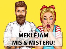 Piesakies: Klāt Spoku Mis & Misters 2018 6. janvāris: Pieteikšanās pēdējā diena!