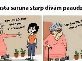 Jautras sadzīves ainiņas