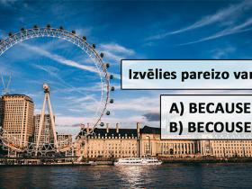 Pārbaudi sevi! Angļu valodas tests īstiem lietpratējiem