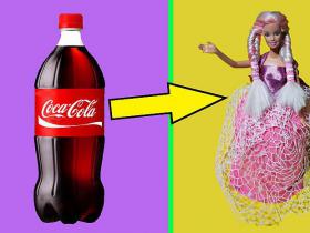 👗 DIY Barbie Dresses with Coca Cola