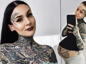 Latviešu modele Monami Frost priecē fanus ar jaunām grūtniecības fotogrāfijām