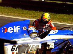Airtons Senna un Ēriks Komā.