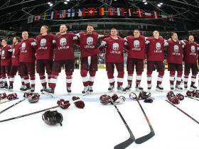 Latvijas hokeja izlase čempionātu sāk ar pārliecinošu uzvaru pār Austriju (5:2)