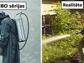Salīdzinājums starp patieso Černobiļu un to Černobiļu, kas redzama «HBO» sērijās