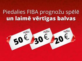 Piedalies FIBA Pasaules kausa prognožu spēlē un laimē balvas