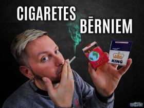 Cigaretes bērniem - uzpīpējam?